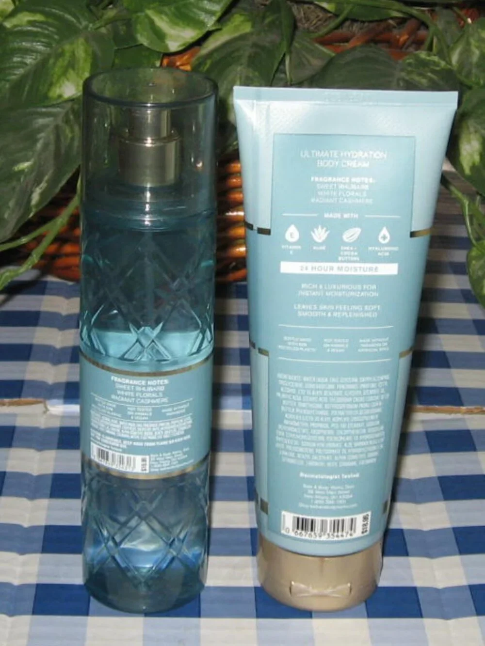 BBW Imperfect Beauty Fine Fragrance Mist & Body Cream Lot of 2 NEW
